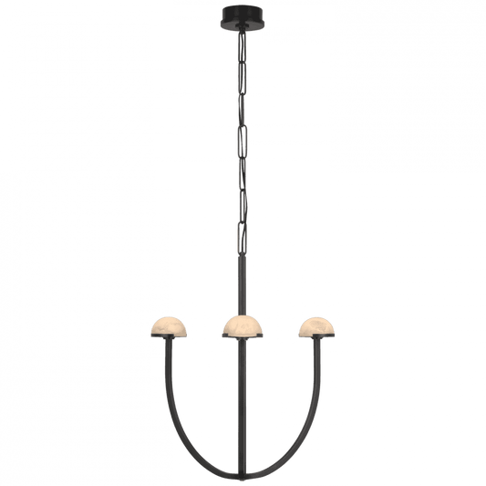 Visual Comfort Signature Pedra Medium Chandelier Bronze