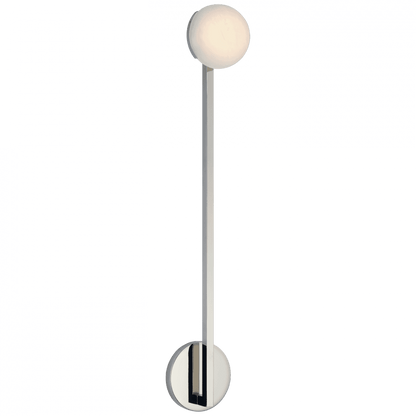 Visual Comfort Signature Pedra Single Wall Sconce Polished Nickel