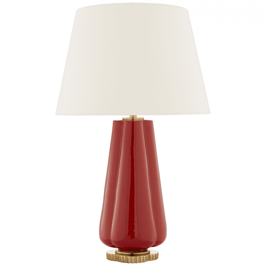 Visual Comfort Signature Penelope Table Lamp Berry Red