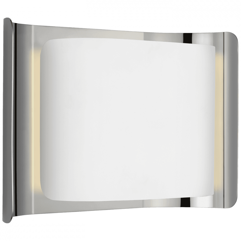 Visual Comfort Signature Penumbra 10 Hand-Rubbed Antique Brass and White