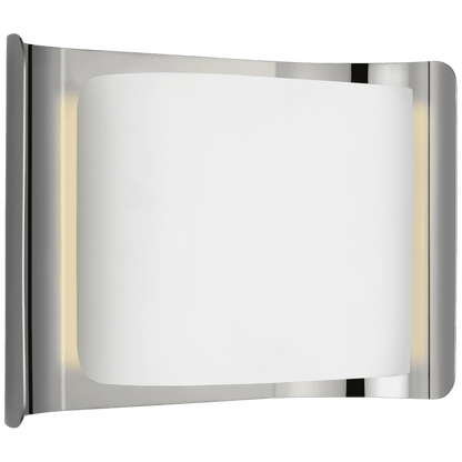 Visual Comfort Signature Penumbra 10 Hand-Rubbed Antique Brass and White