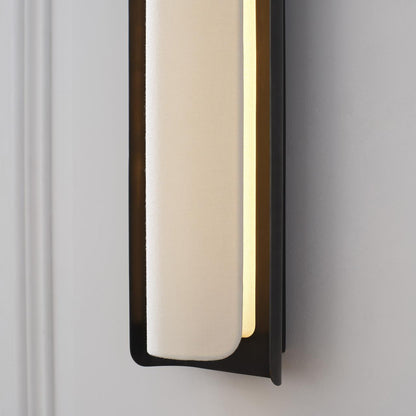 Visual Comfort Signature Penumbra 21 Hand-Rubbed Antique Brass and Linen