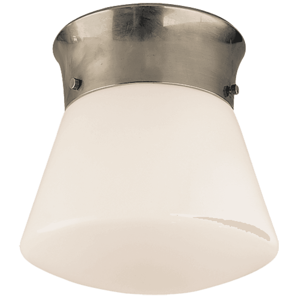 Visual Comfort Signature Perry Flush Mount Antique Nickel