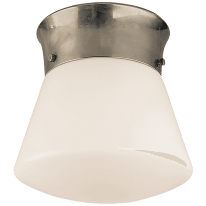 Visual Comfort Signature Perry Flush Mount Antique Nickel