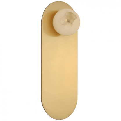 Visual Comfort Signature Pertica Mirrored Sconce Mirrored Antique Brass