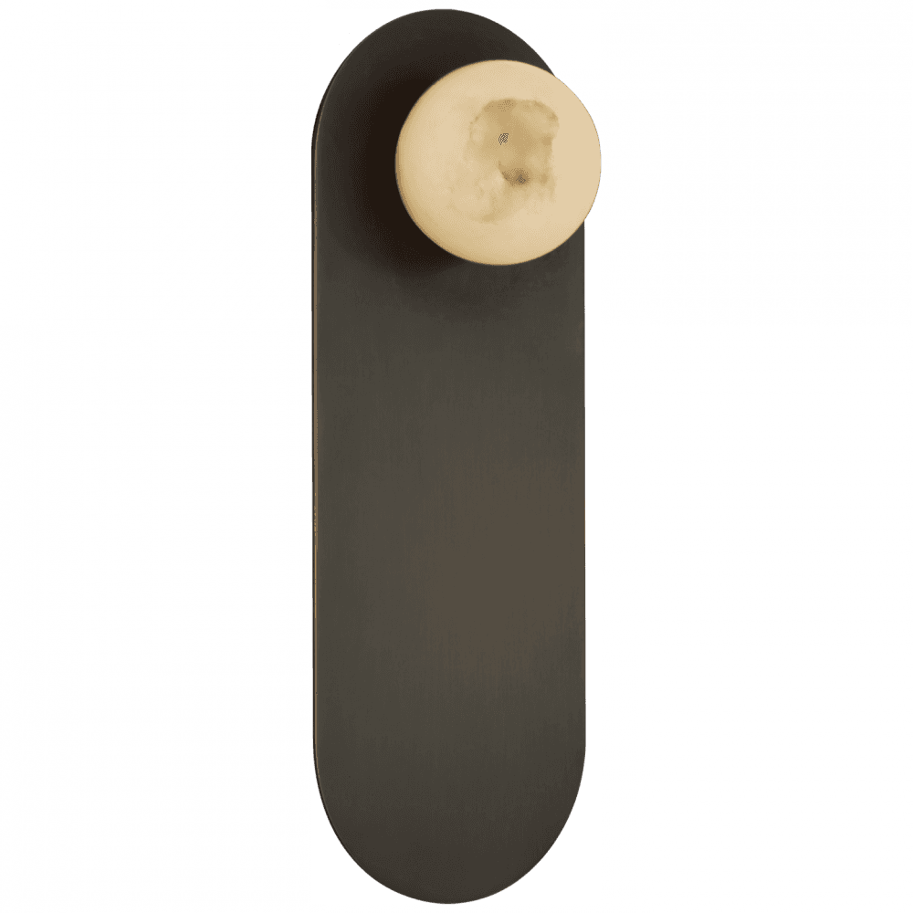 Visual Comfort Signature Pertica Mirrored Sconce Mirrored Bronze