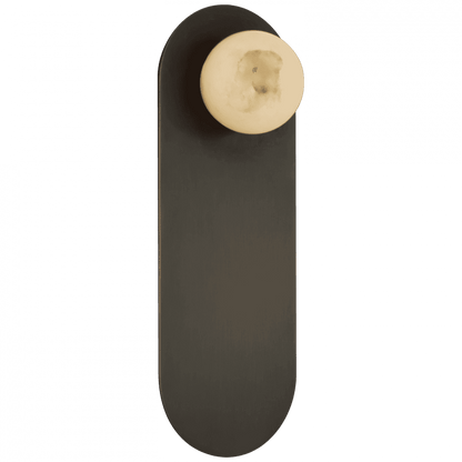 Visual Comfort Signature Pertica Mirrored Sconce Mirrored Bronze