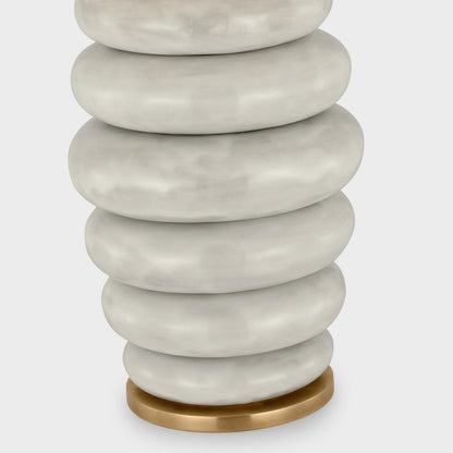 Visual Comfort & Co. Signature Collection Phoebe Cordless Stacked Table Lamp, Visual Comfort & Co. Signature Collection KW 3619AWC-L-CL DDD9Y