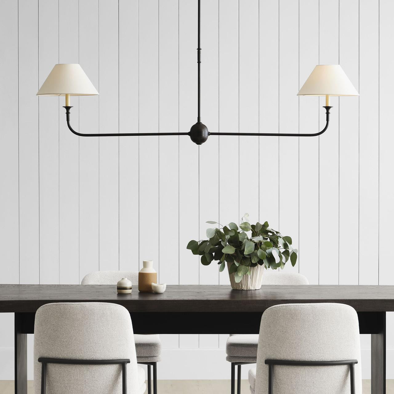 Visual Comfort & Co. Signature Collection Piaf Large Linear Pendant