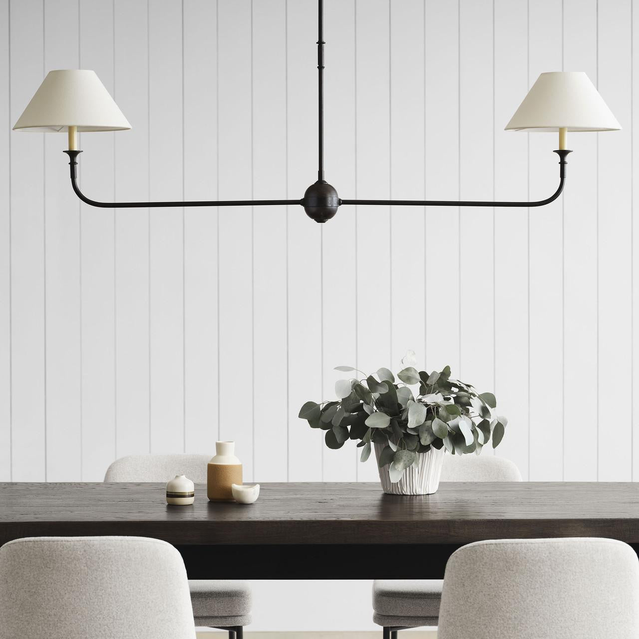 Visual Comfort & Co. Signature Collection Piaf Large Linear Pendant