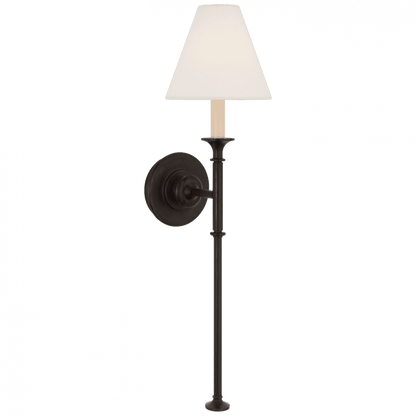 Visual Comfort Signature Piaf Large Tail Sconce Aged Iron