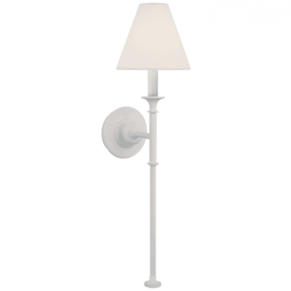 Visual Comfort Signature Piaf Large Tail Wall Sconce Plaster White
