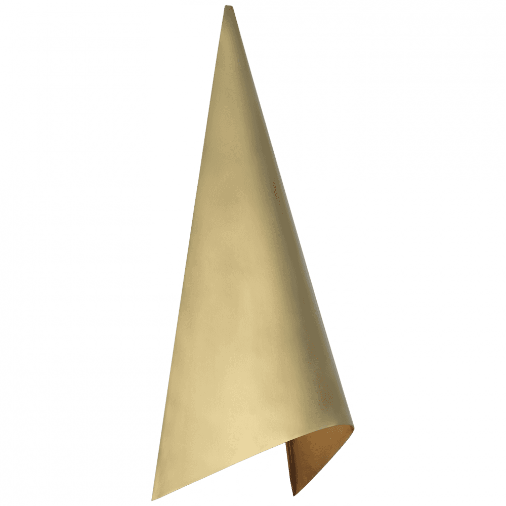 Visual Comfort Signature Piel 20 Antique-Burnished Brass