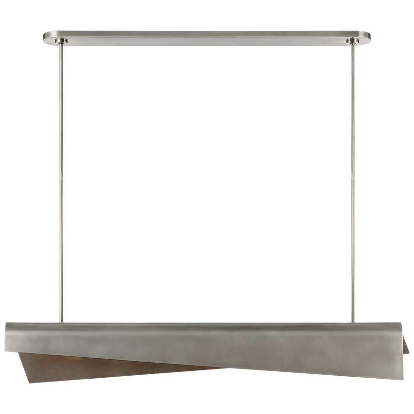Visual Comfort Signature Piel 48 Antique-Burnished Brass