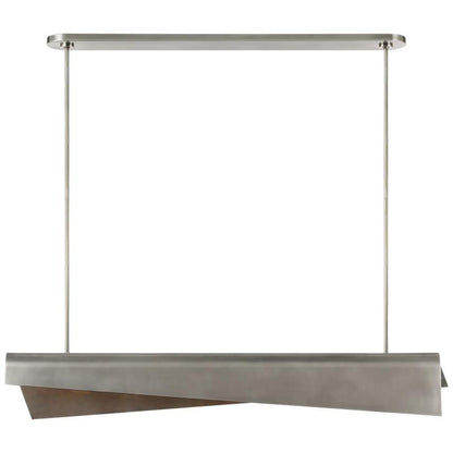 Visual Comfort Signature Piel 48 Antique-Burnished Brass