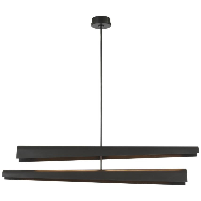 Visual Comfort Signature Piel 52 Pewter