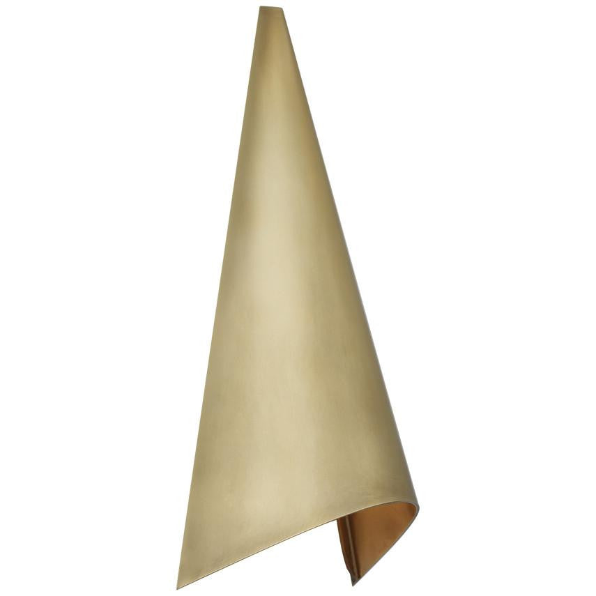 Visual Comfort Signature Piel 9 Antique-Burnished Brass