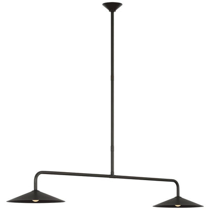 Visual Comfort Signature Ponce 62 Polished Nickel