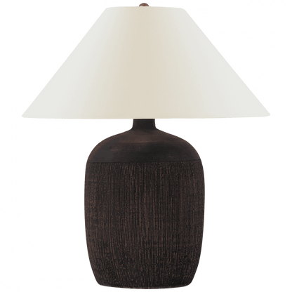 Visual Comfort Signature Portis 32 Black Wash Terracotta