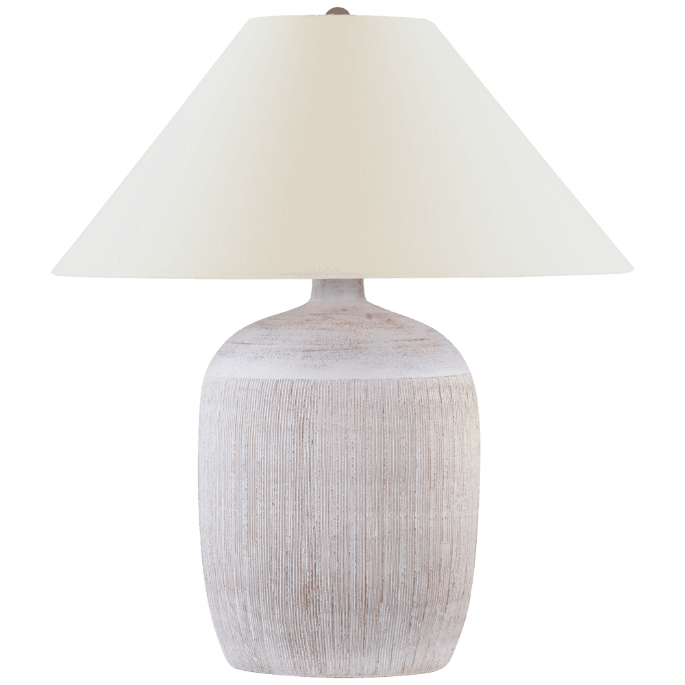 Visual Comfort Signature Portis 32 White Washed Terracotta