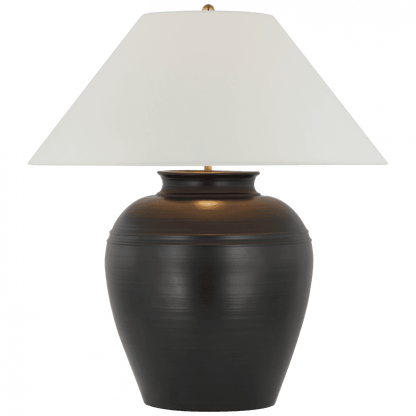 Visual Comfort Signature Prado Medium Table Lamp Matte Black