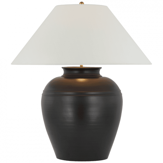 Visual Comfort Signature Prado Medium Table Lamp Matte Black