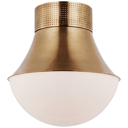 Visual Comfort Signature Precision 17 Antique-Burnished Brass