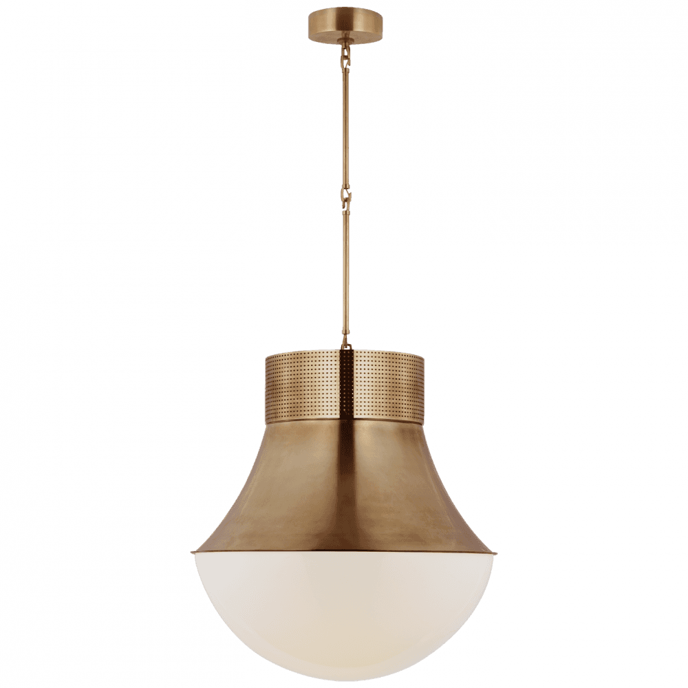 Visual Comfort Signature Precision 24 Antique-Burnished Brass