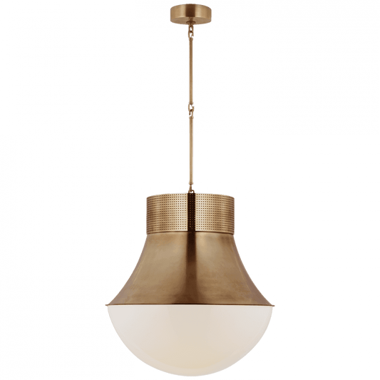 Visual Comfort Signature Precision 24 Antique-Burnished Brass
