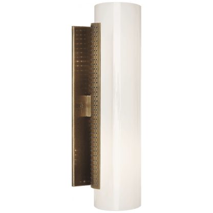 Visual Comfort Signature Precision Bathroom Wall Sconce Antique-Burnished Brass