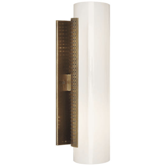 Visual Comfort Signature Precision Bathroom Wall Sconce Antique-Burnished Brass