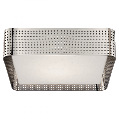 Visual Comfort Signature Precision Flush Mount Polished Nickel