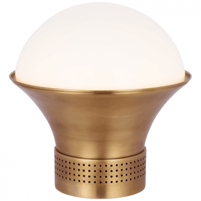 Visual Comfort Signature Precision Medium Table Lantern Antique-Burnished Brass