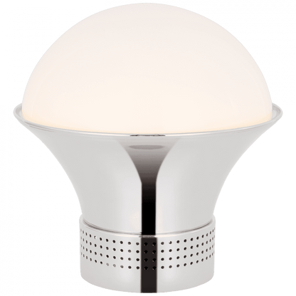Visual Comfort Signature Precision Medium Table Lantern Polished Nickel