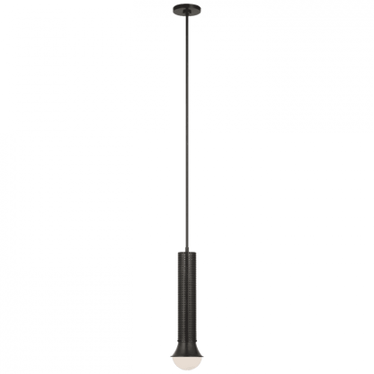 Visual Comfort Signature Precision Petite Elongated Pendant Bronze