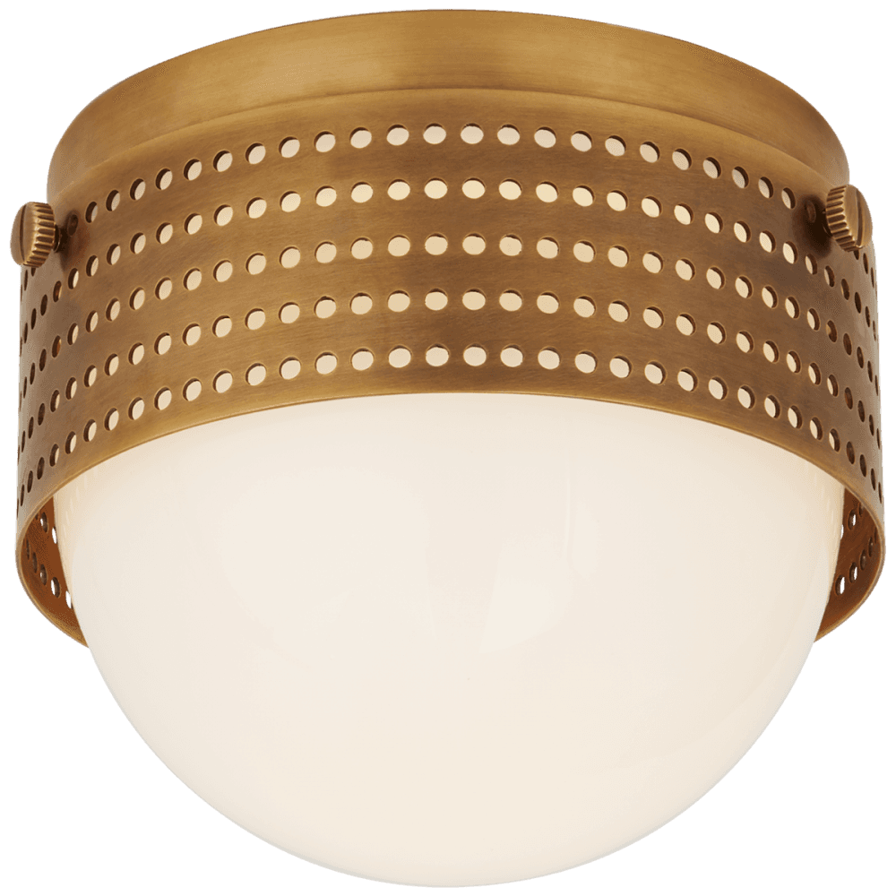 Visual Comfort Signature Precision Solitaire Antique-Burnished Brass