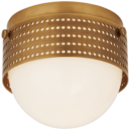 Visual Comfort Signature Precision Solitaire Antique-Burnished Brass