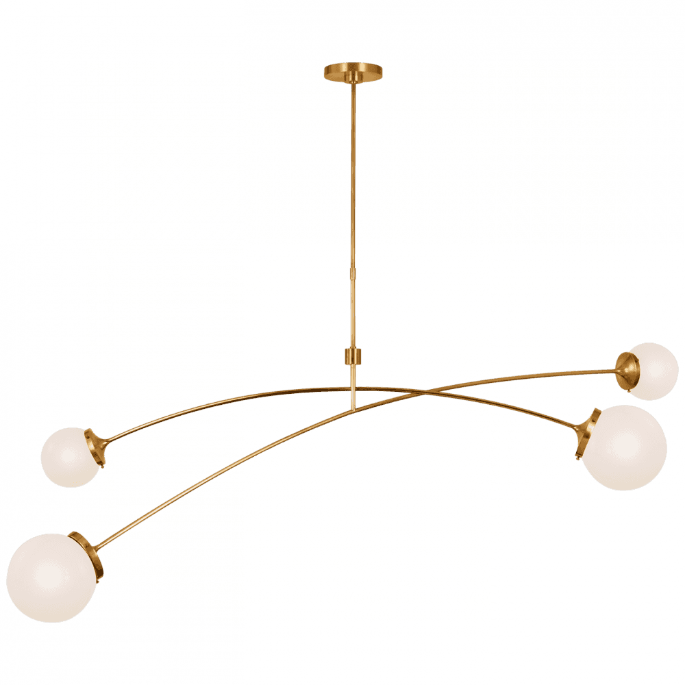 Visual Comfort Signature Prescott 69 Soft Brass