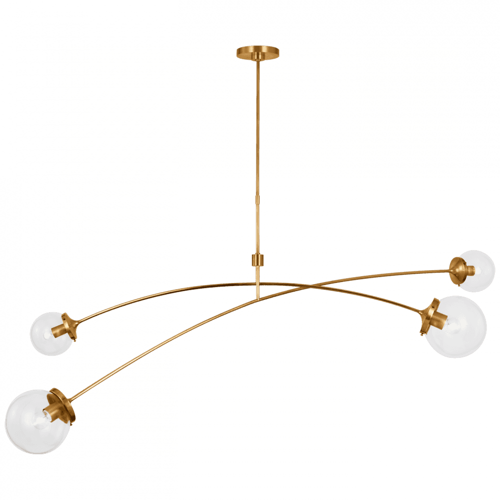 Visual Comfort Signature Prescott 69 Soft Brass