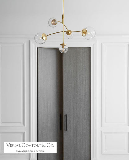 Visual Comfort Signature Prescott Medium Mobile Chandelier Bronze