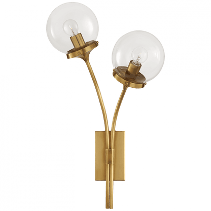 Visual Comfort Signature Prescott Right Wall Sconce Soft Brass