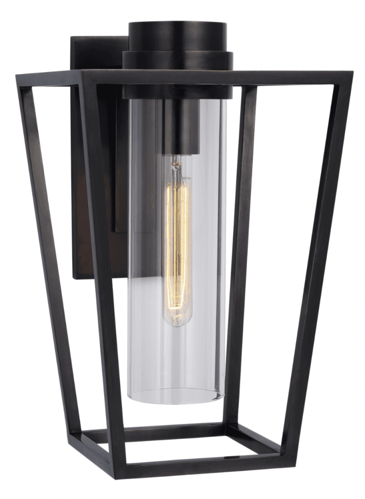Visual Comfort Signature Presidio Small Bracketed Sconce Bronze