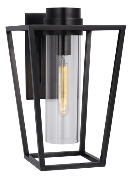 Visual Comfort Signature Presidio Small Bracketed Sconce Bronze