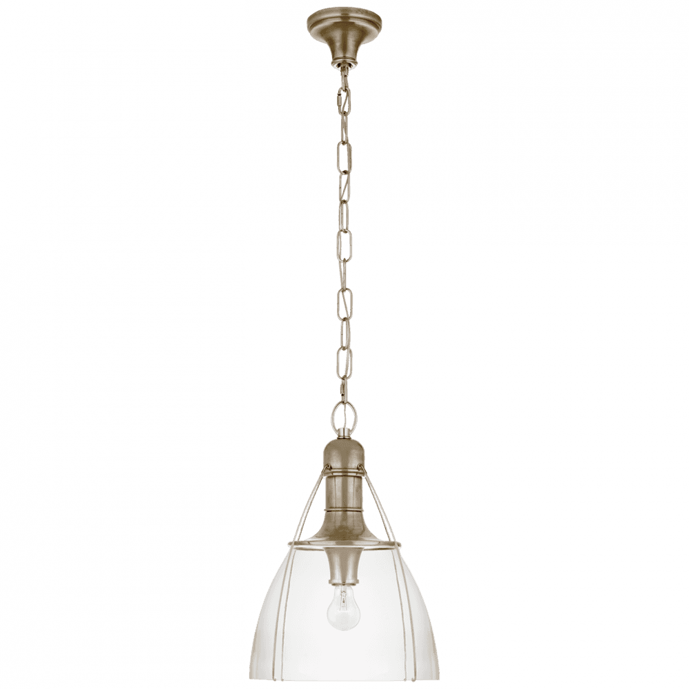 Visual Comfort Signature Prestwick Pendant Antique Nickel