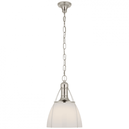 Visual Comfort Signature Prestwick Pendant Polished Nickel