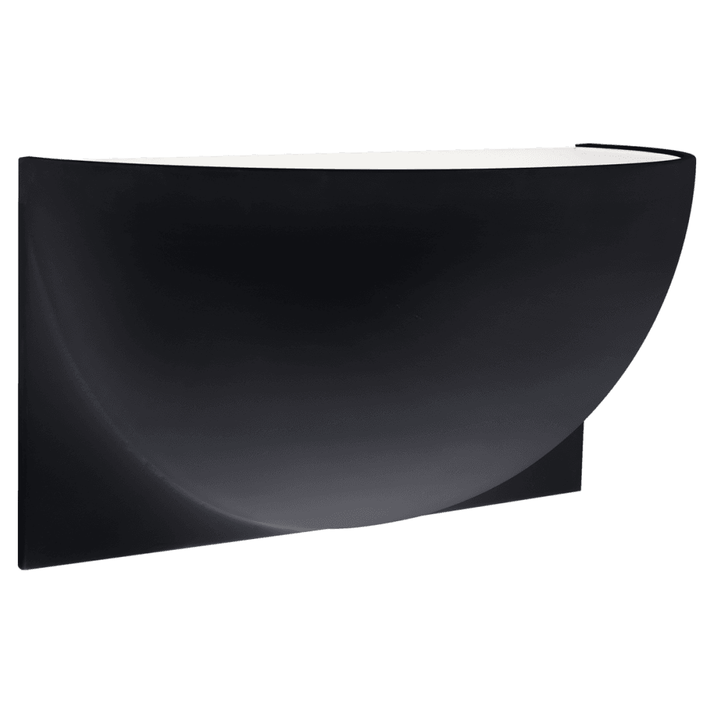 Visual Comfort Signature Quarter Wall Sconce Matte Black