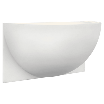 Visual Comfort Signature Quarter Wall Sconce White