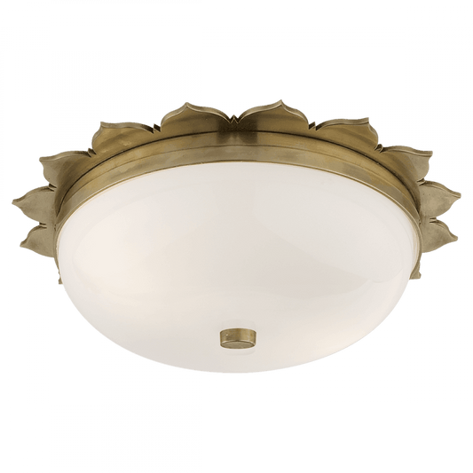 Visual Comfort Signature Rachel Flush Mount Natural Brass