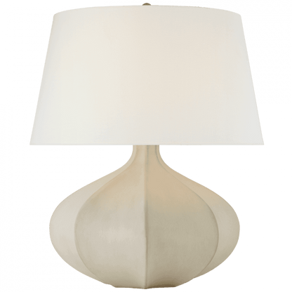 Visual Comfort Signature Rana Medium Wide Table Lamp Stone White
