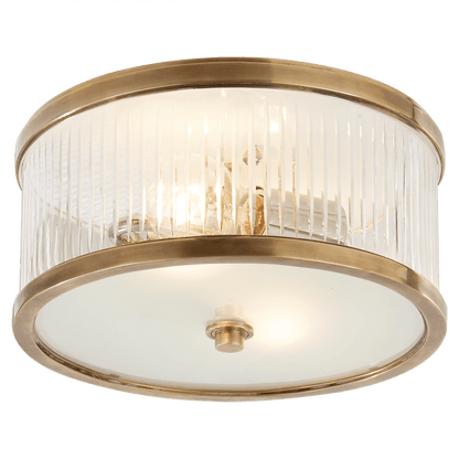 Visual Comfort Signature Randolph Flush Mount Hand-Rubbed Antique Brass